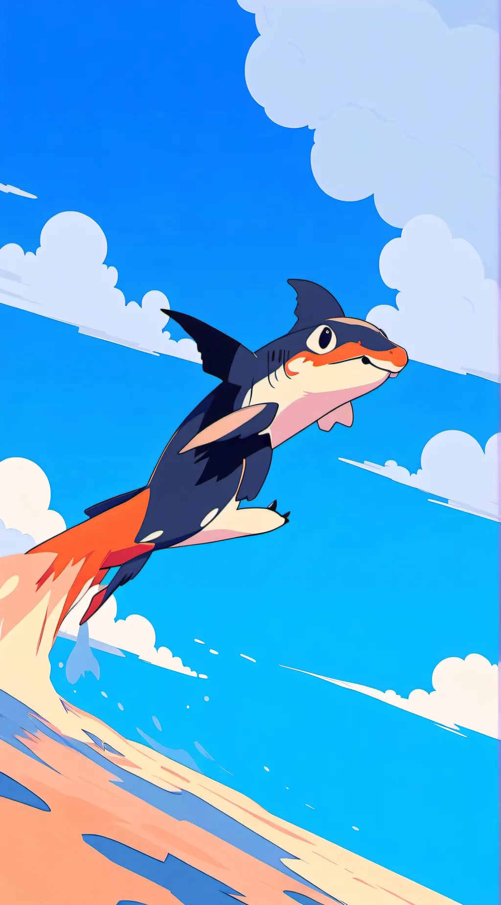 ai character: fishie background