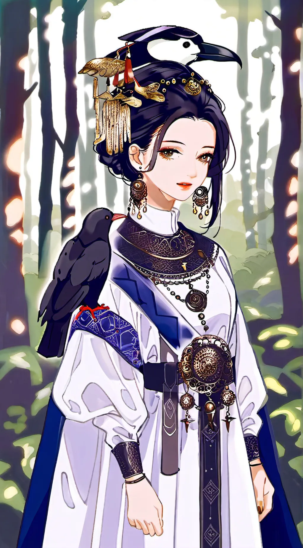 ai character: kira background