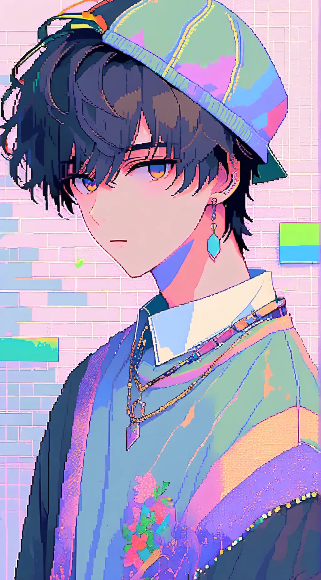 ai character: Colby brock background