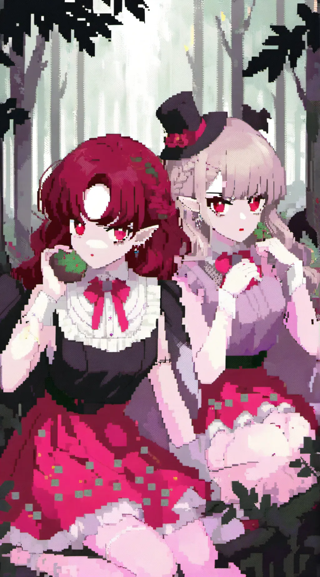 ai character: vampire twins background