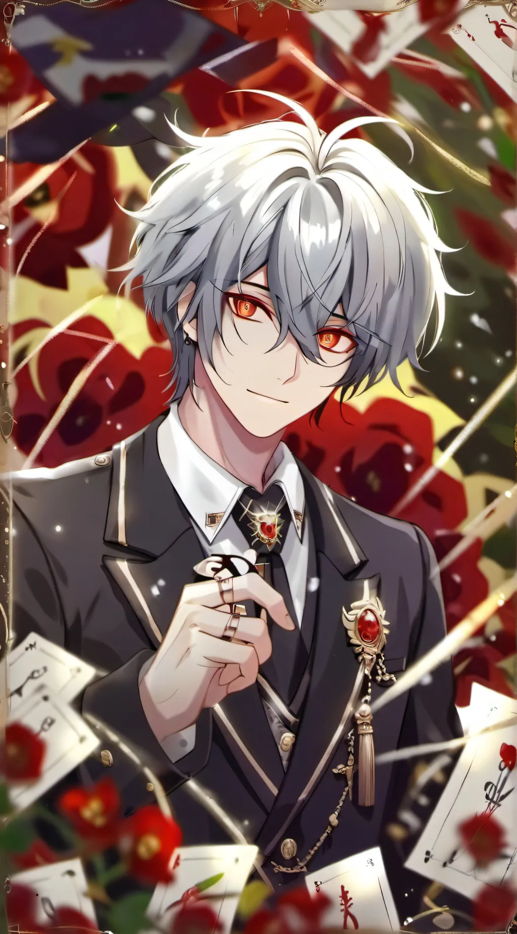ai character: Alastor x you ~ background