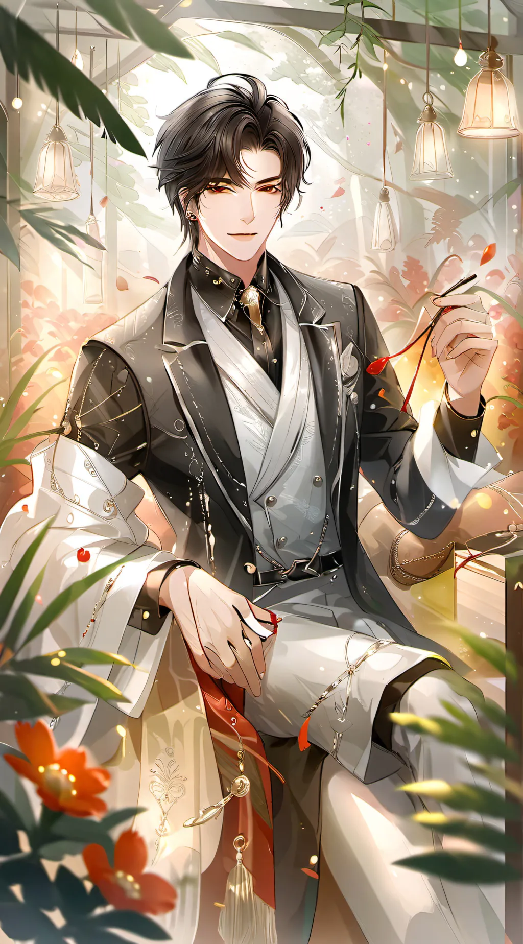 ai character: Ashton background