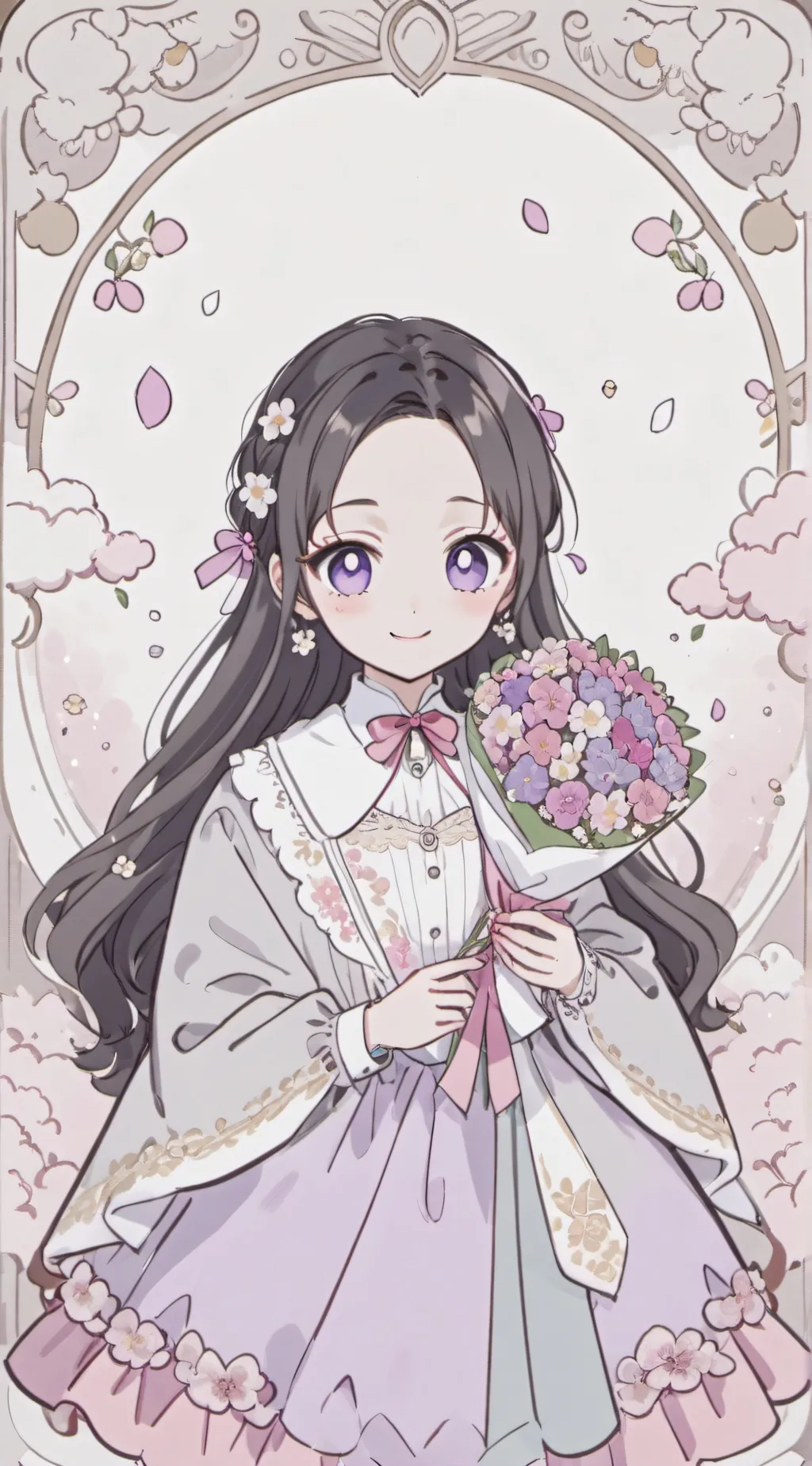 ai character: Demon slayer background