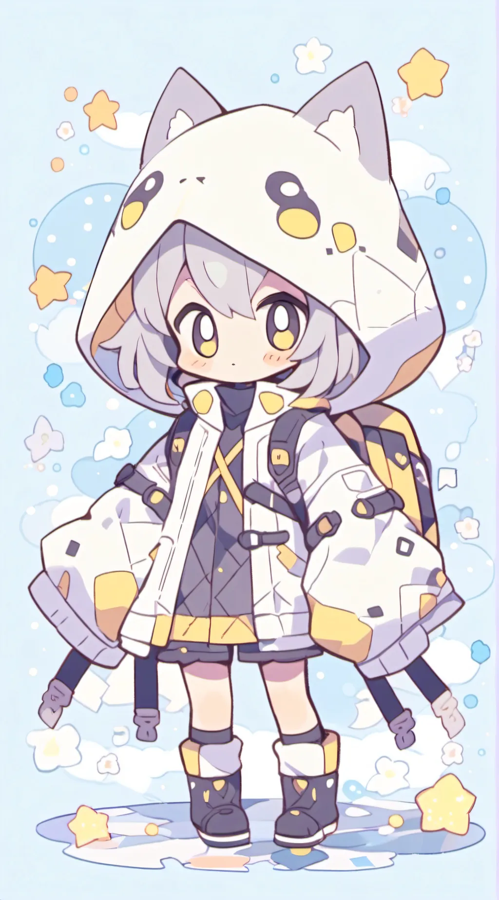 ai character: bill cipher background