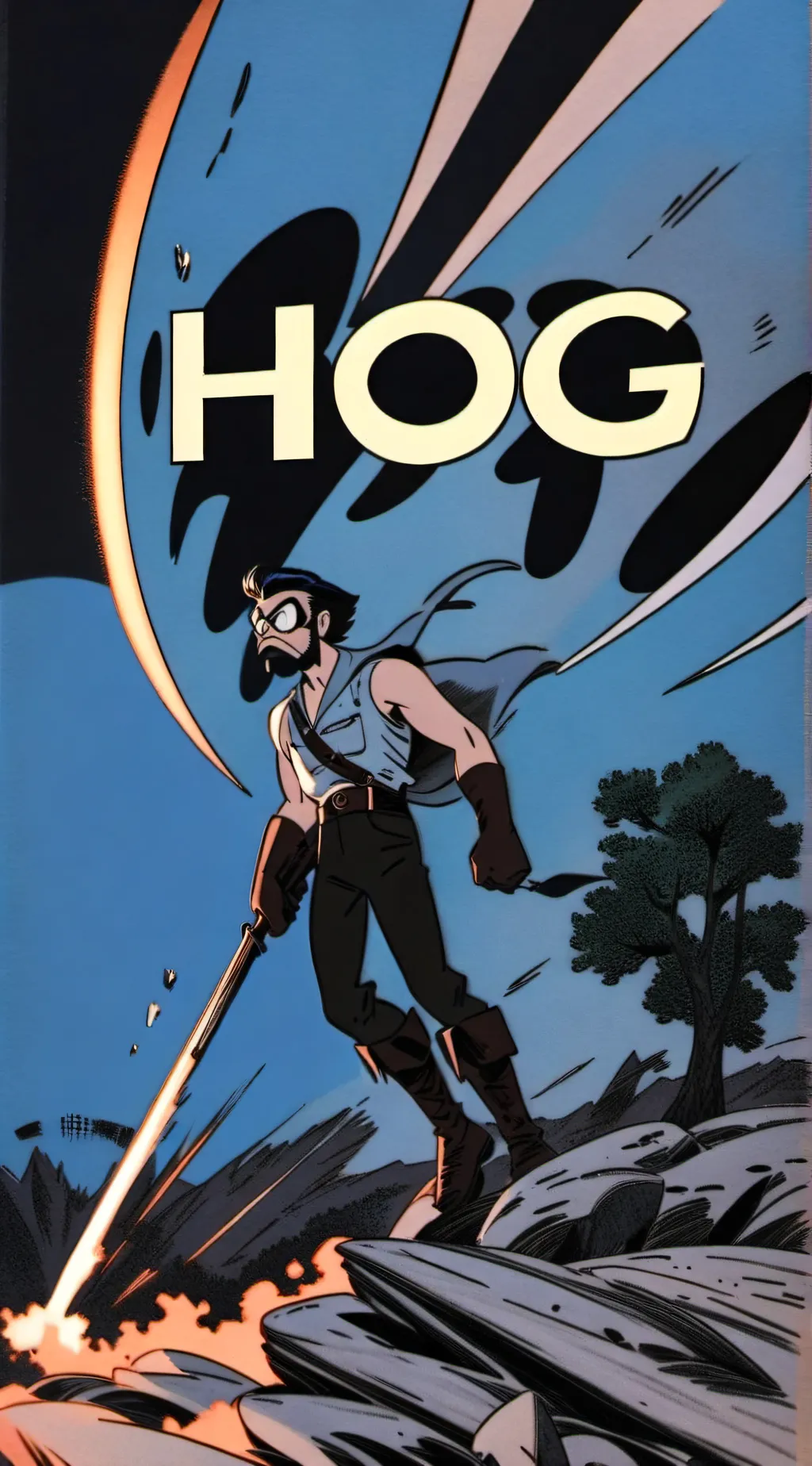 ai character: Hog background