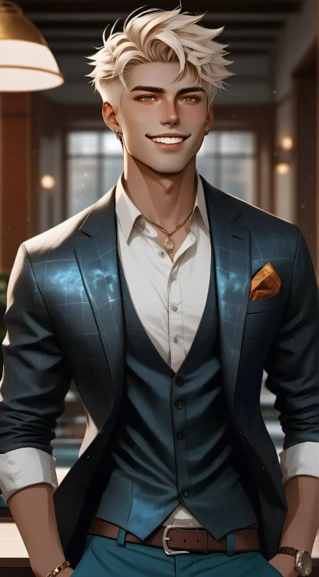 ai character: Levi background