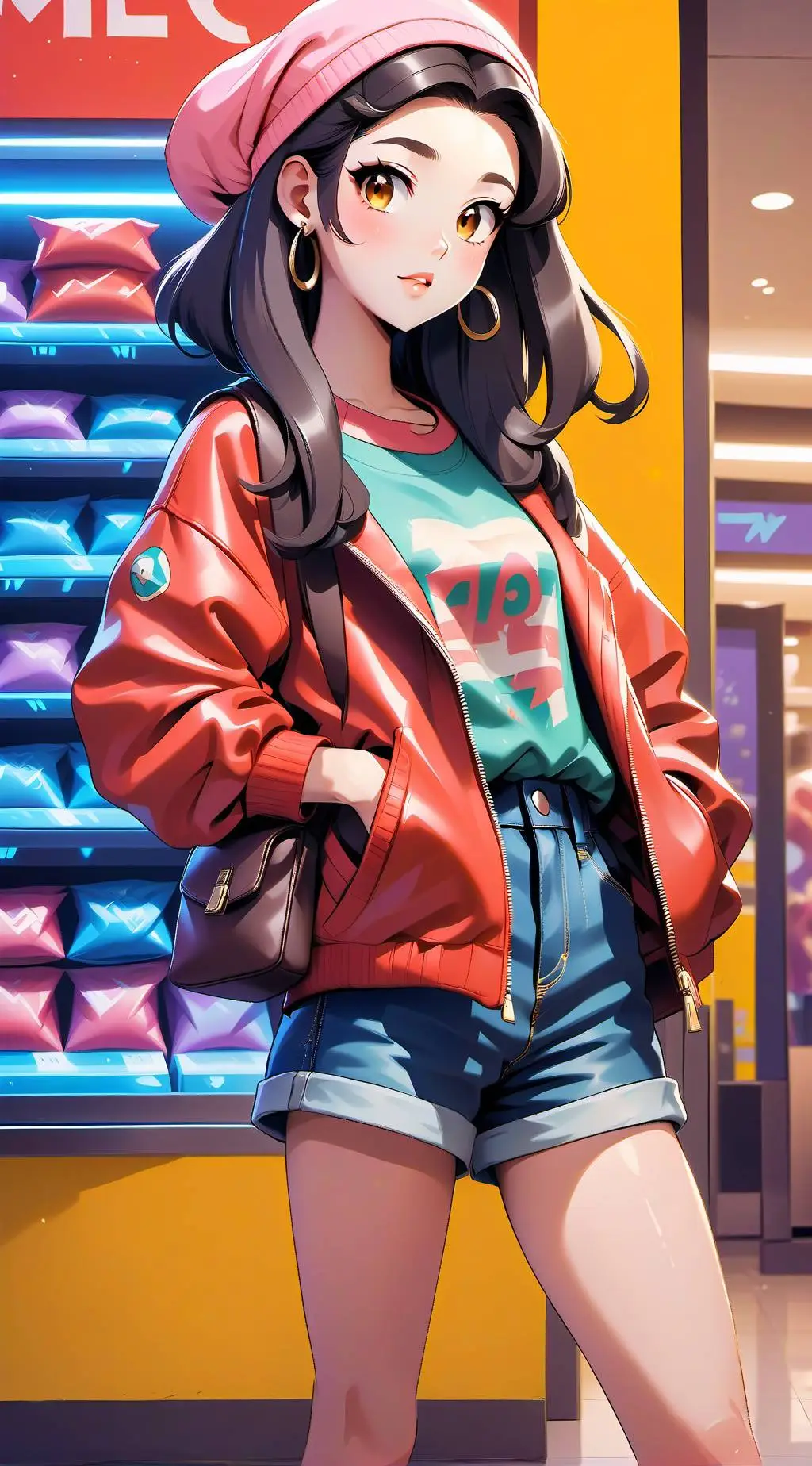 ai character: Patty  background