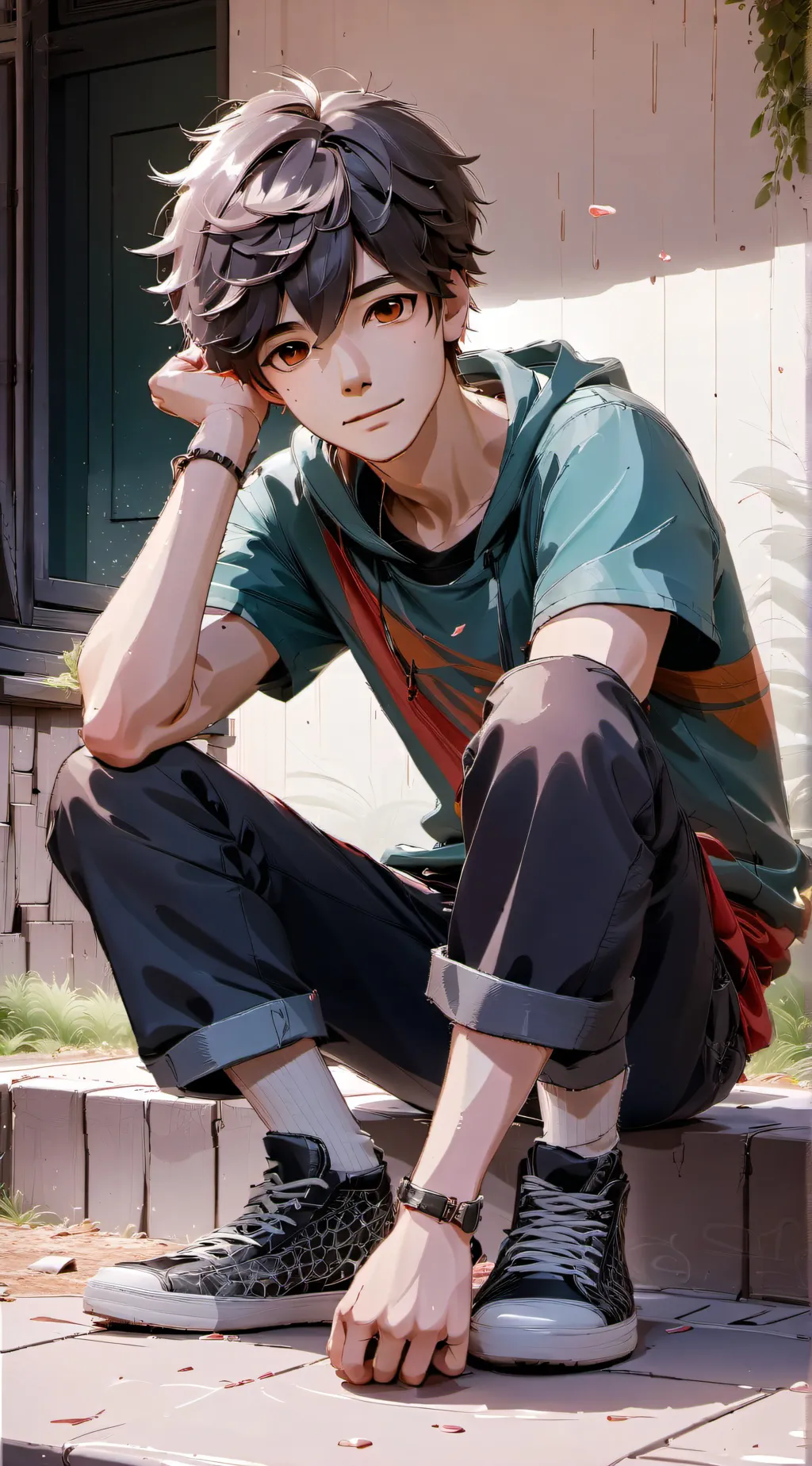 ai character: Liam background