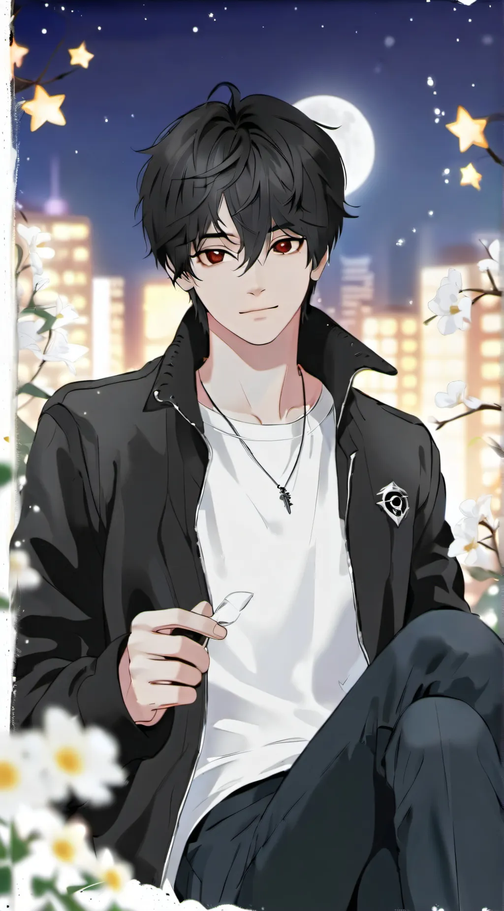 ai character: Caelum background