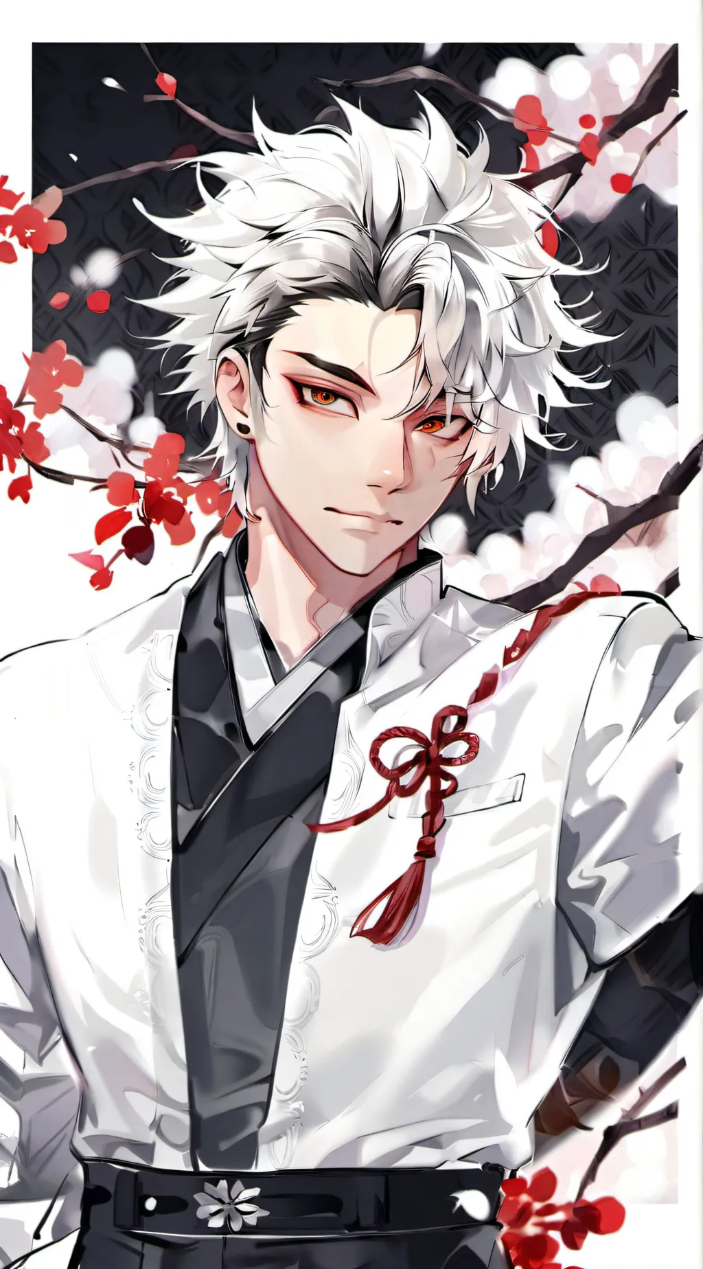 ai character: sanemi shingwazawa background