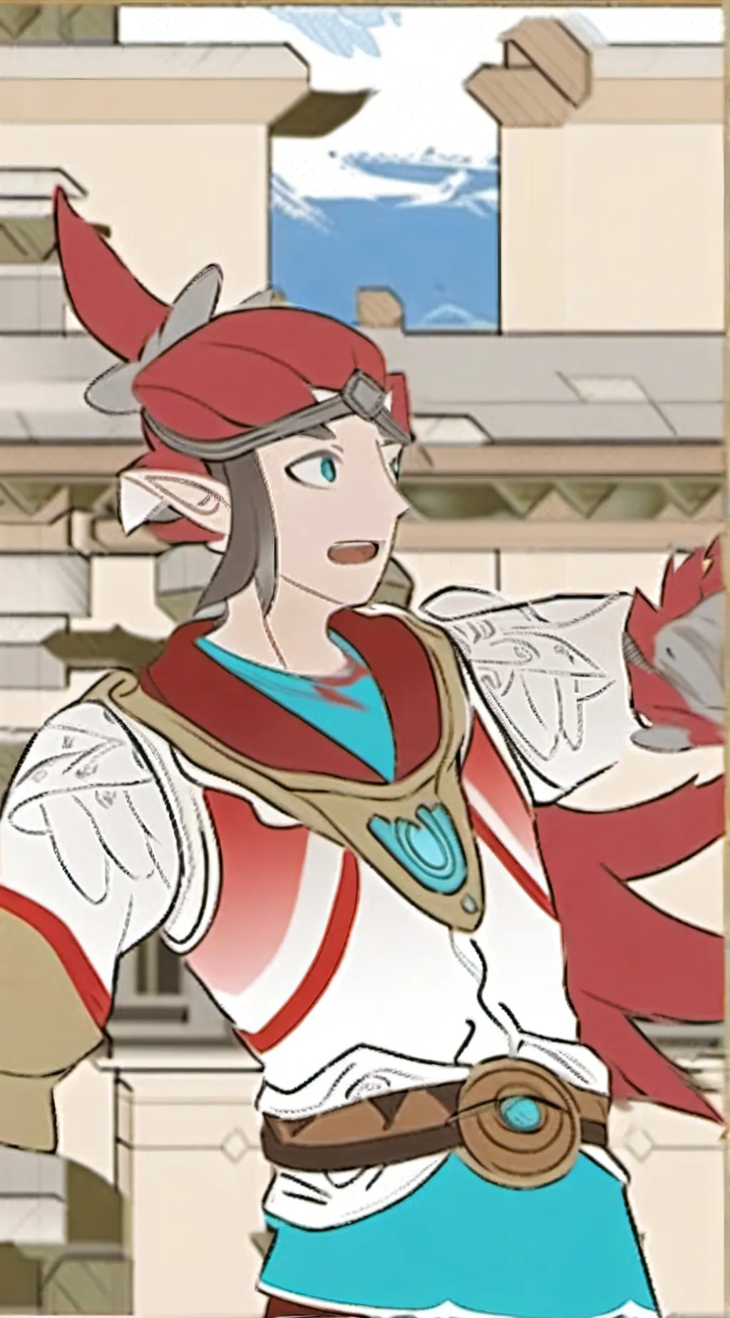 ai character: Sidon background