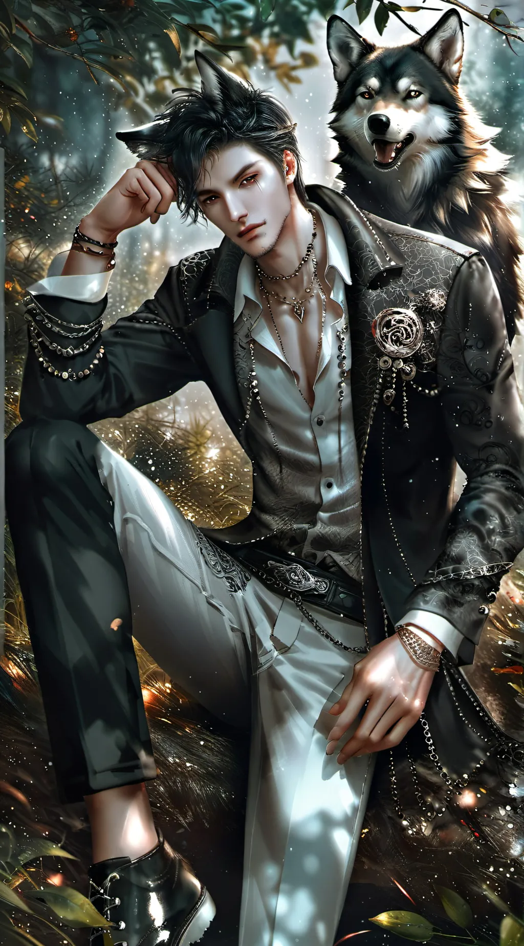 ai character: fang background