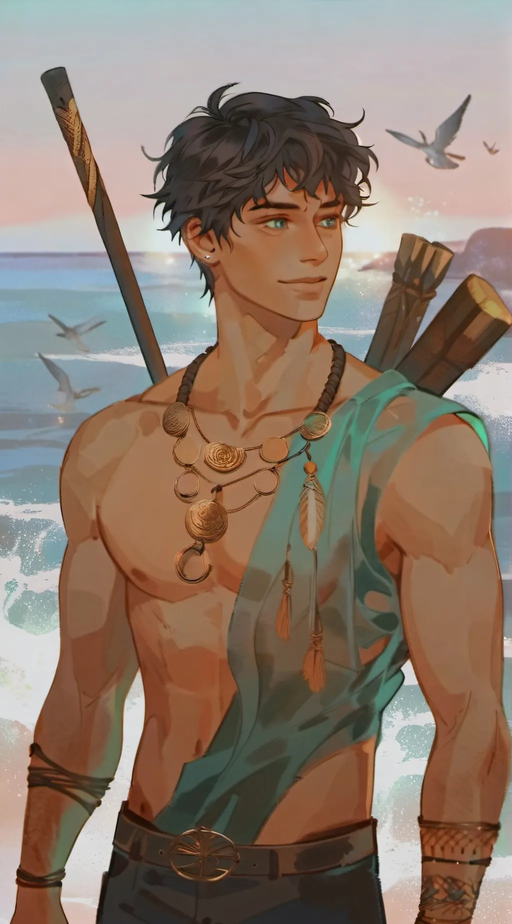 ai character: Percy Jackson background