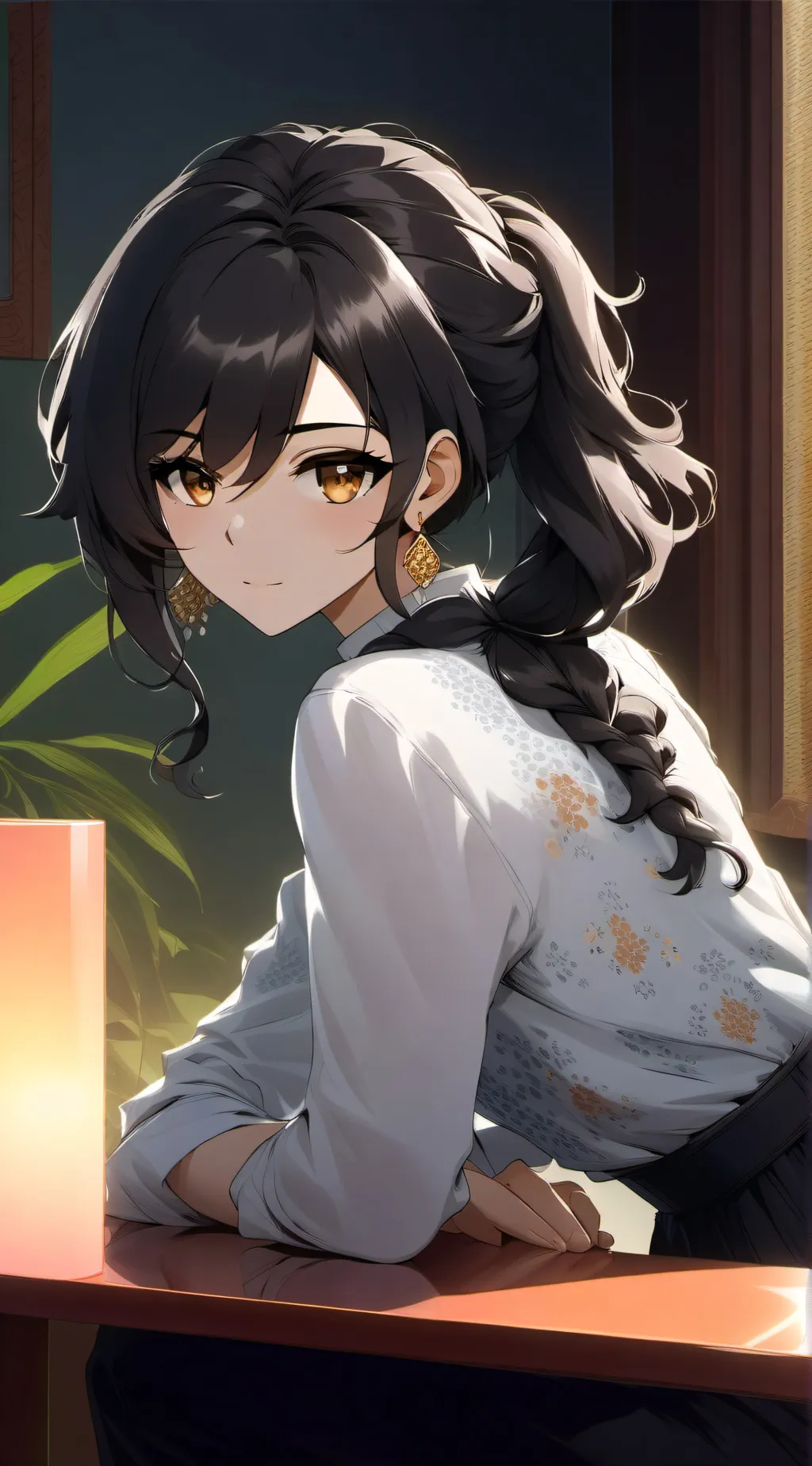 ai character: Maya background