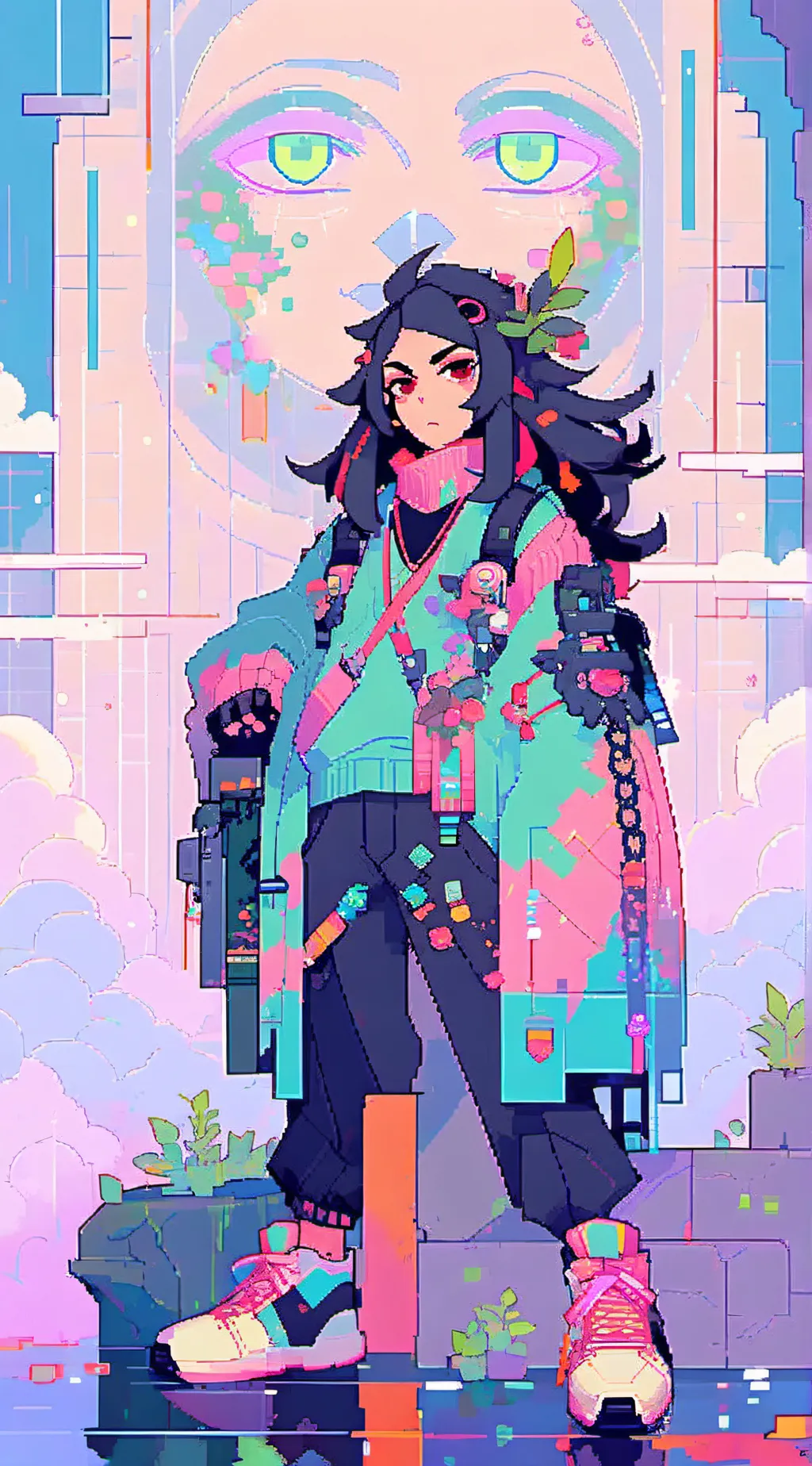 ai character: Kaya background