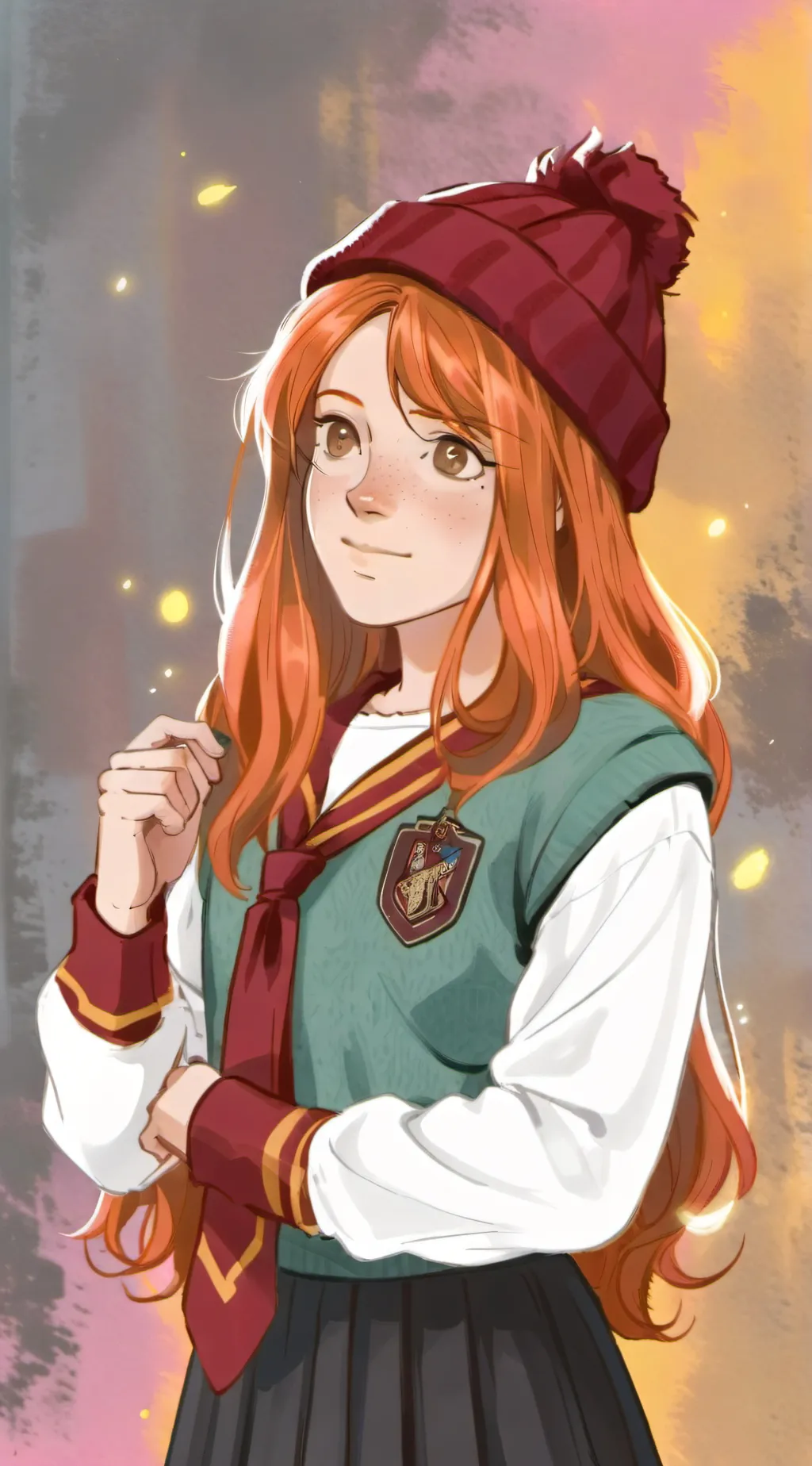 ai character: Ginny Weasley background