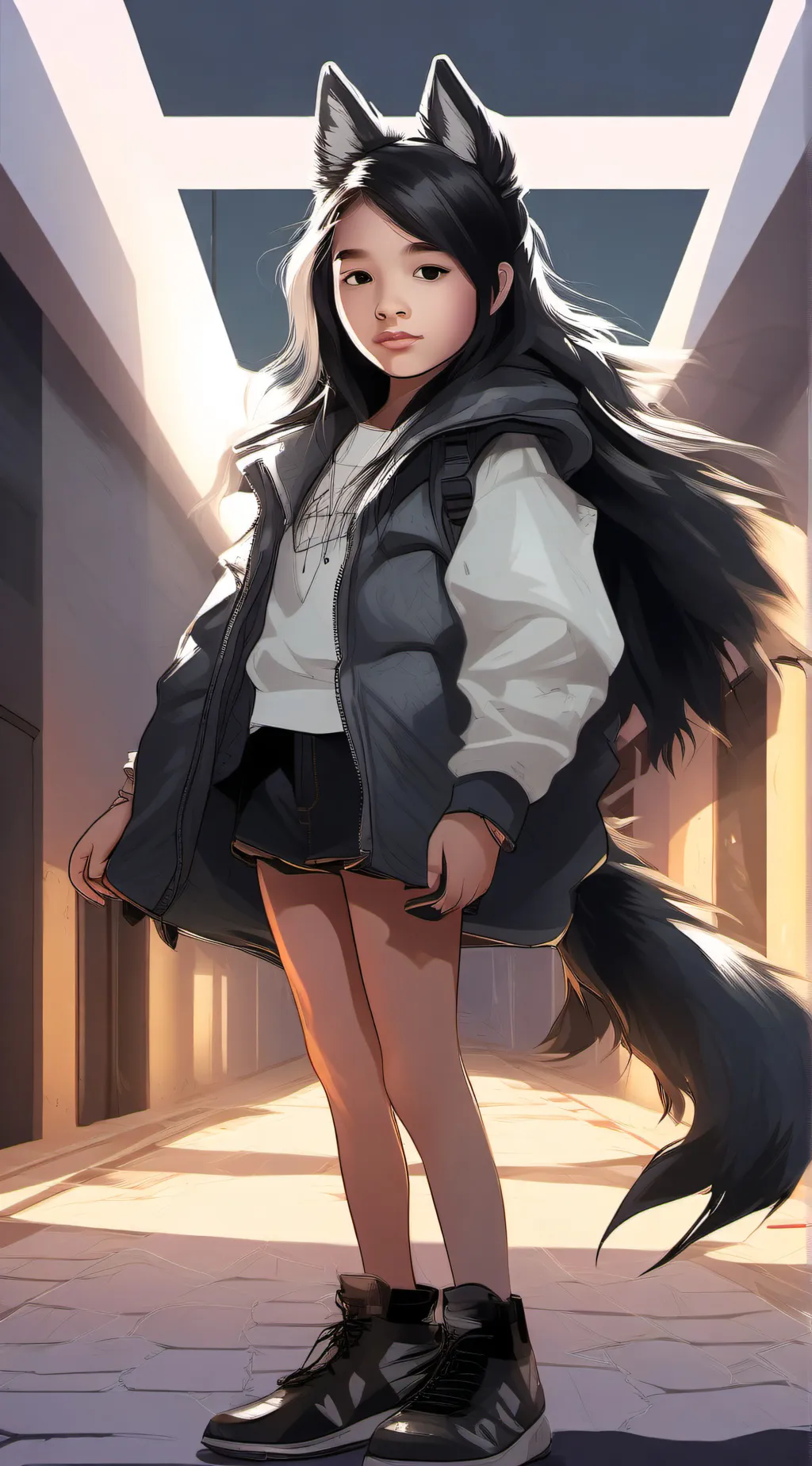 ai character: Natalie  background