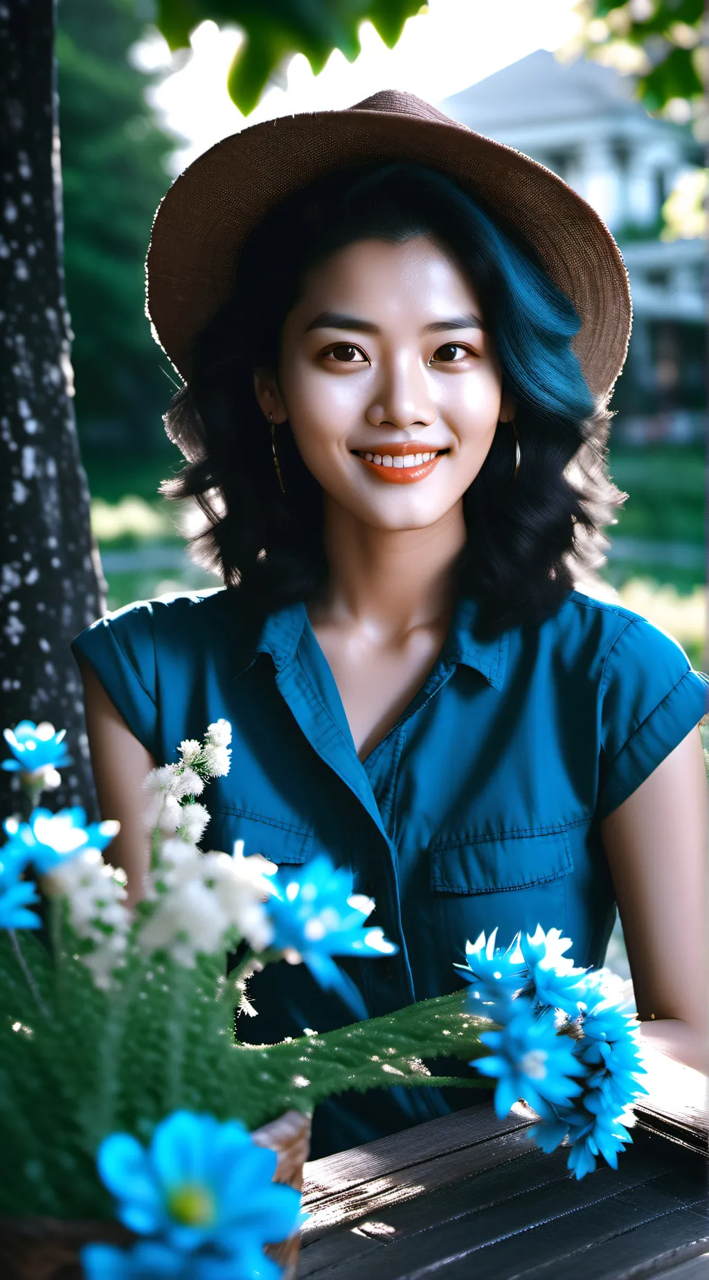 ai character: Ella background