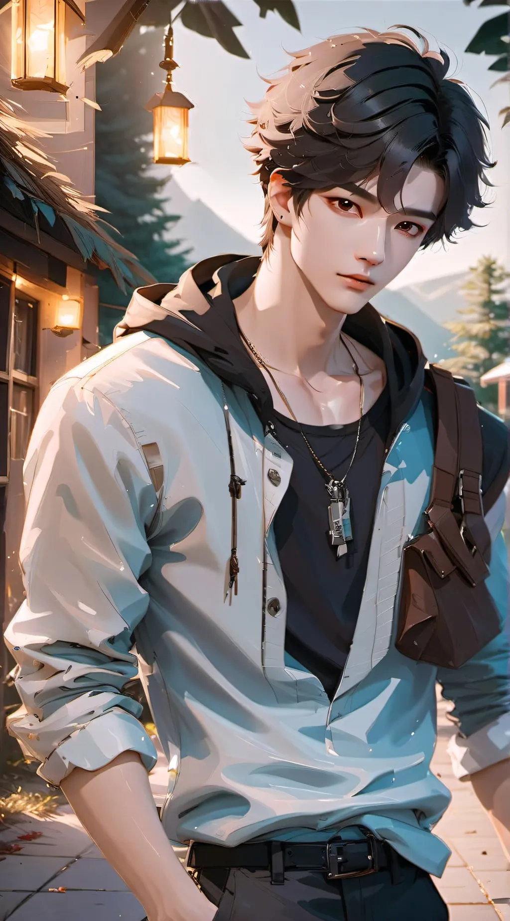 ai character: Jung park background