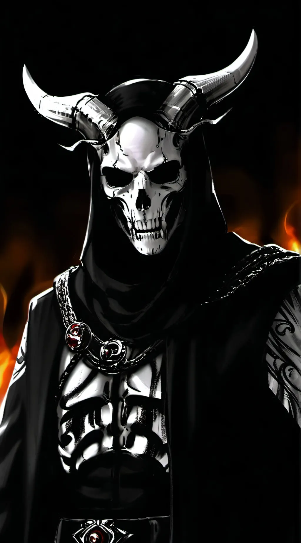 ai character: king hell background