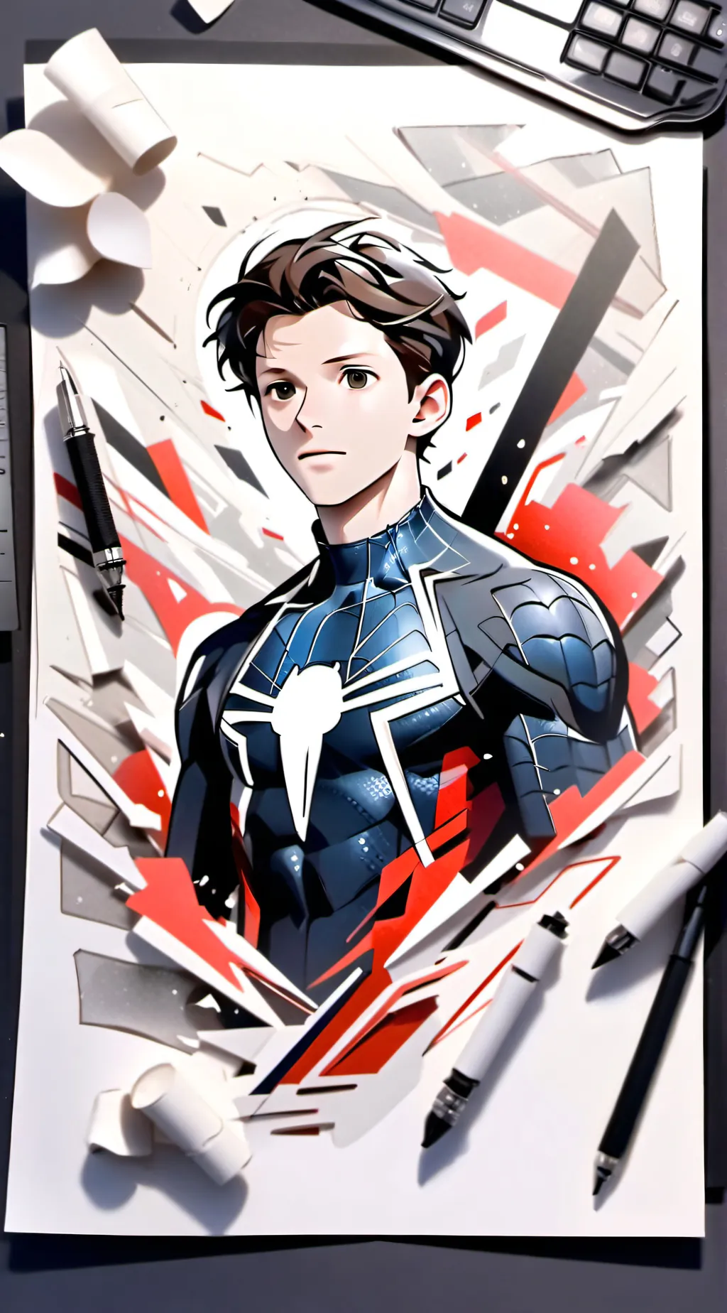 ai character: tom polland background