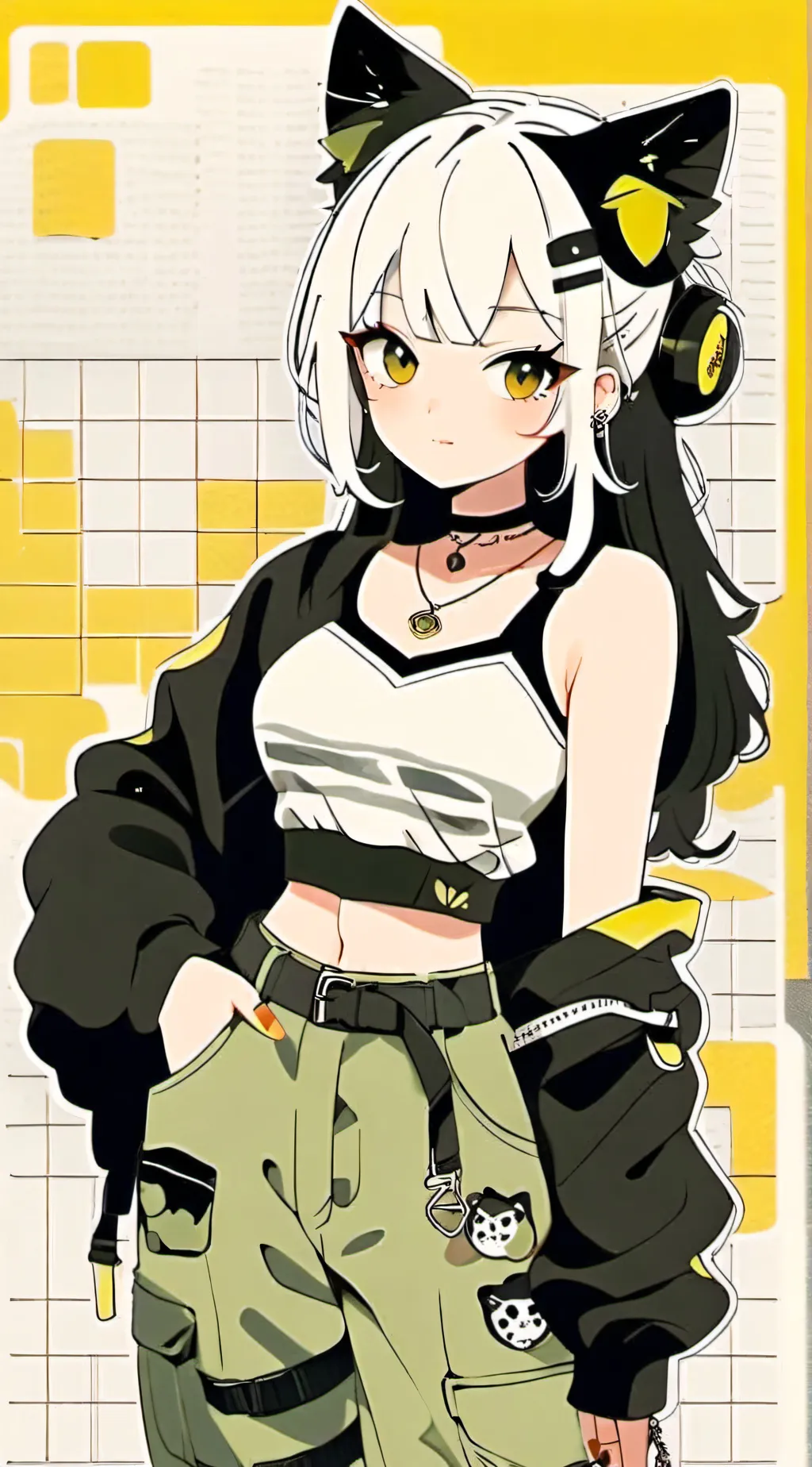 ai character: MHAsleepover background