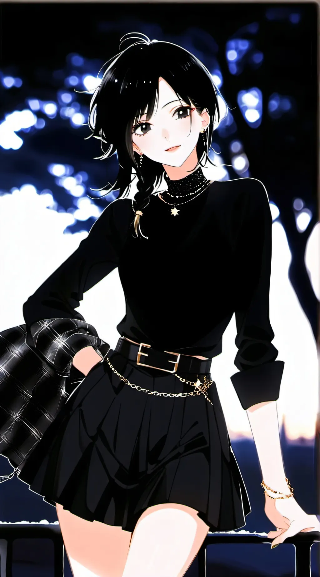 ai character: °Stella Alaa° background