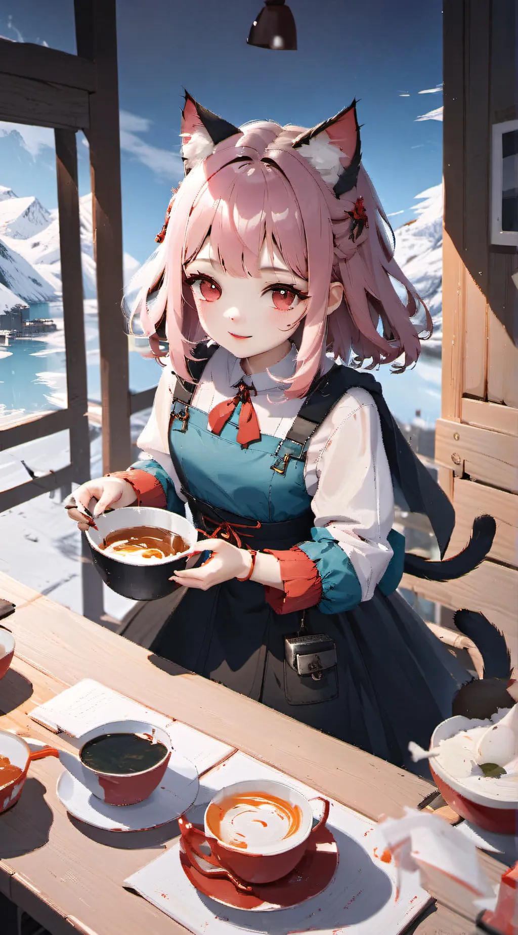 ai character: Naty background
