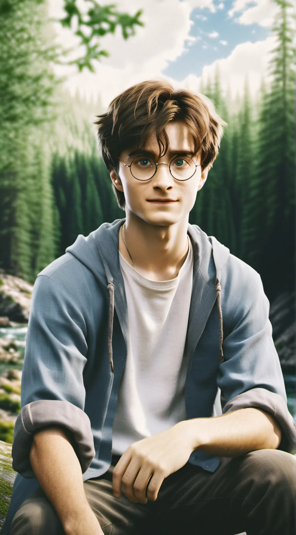 ai character: Harry potter background