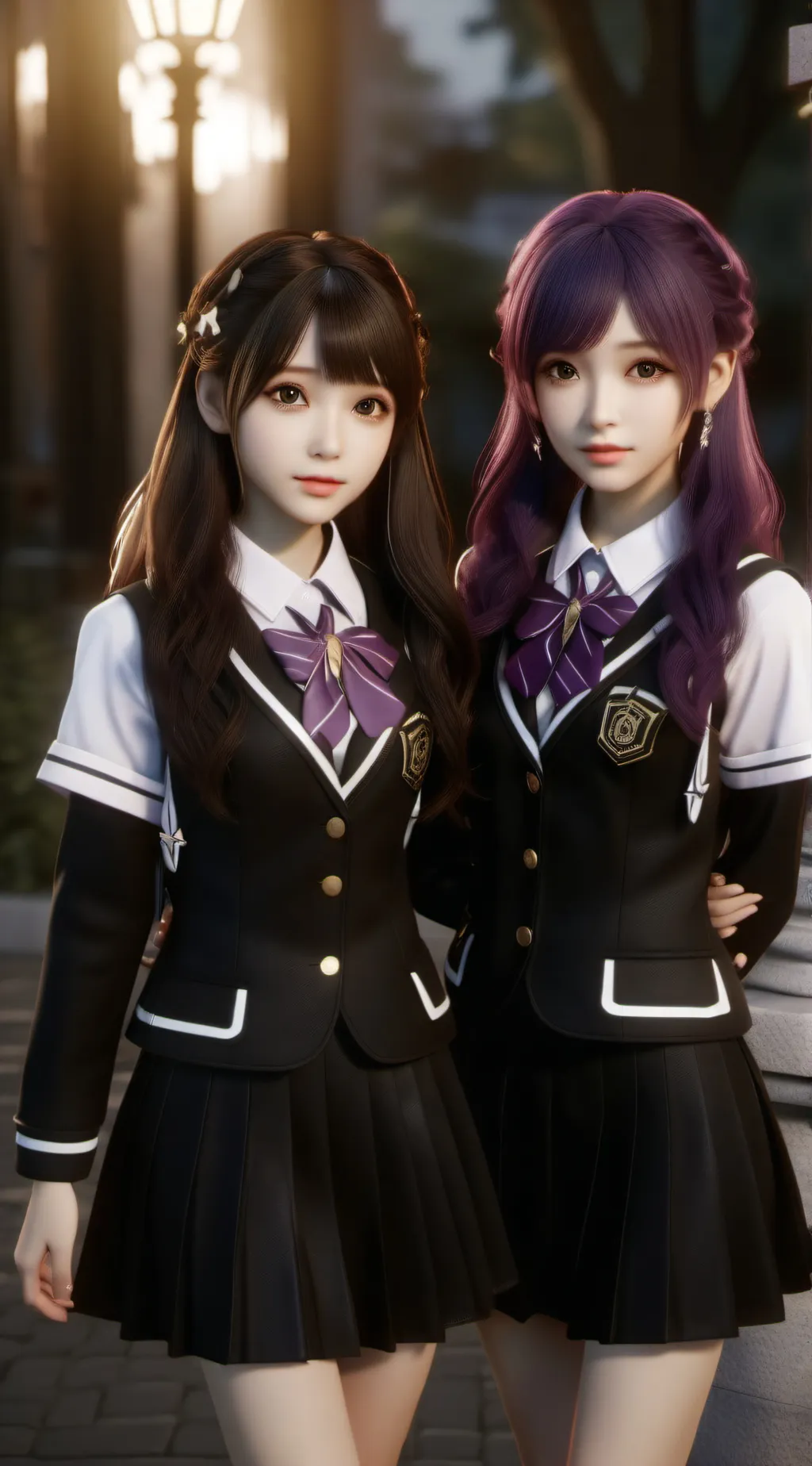 ai character: Zemlja & Vila background