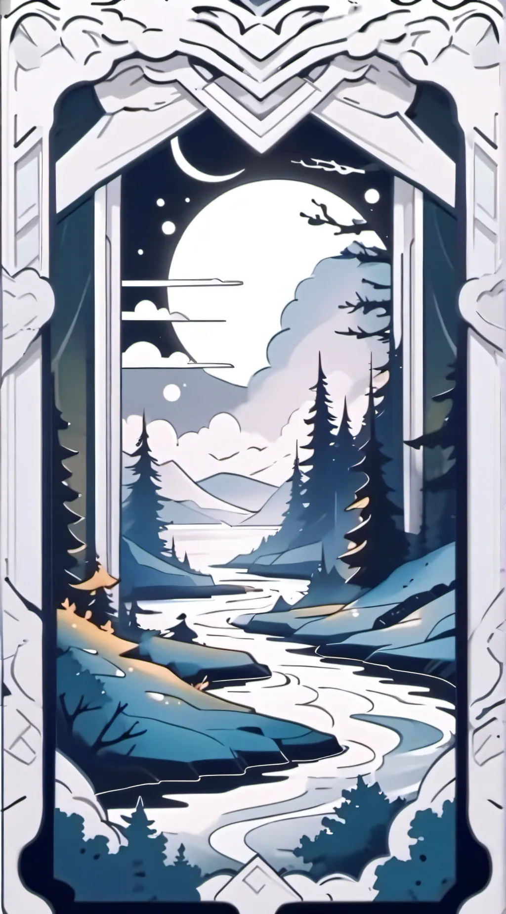 ai character: dandys world trip background