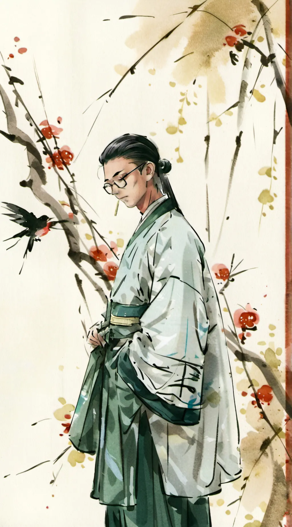 ai character: 玄君 background