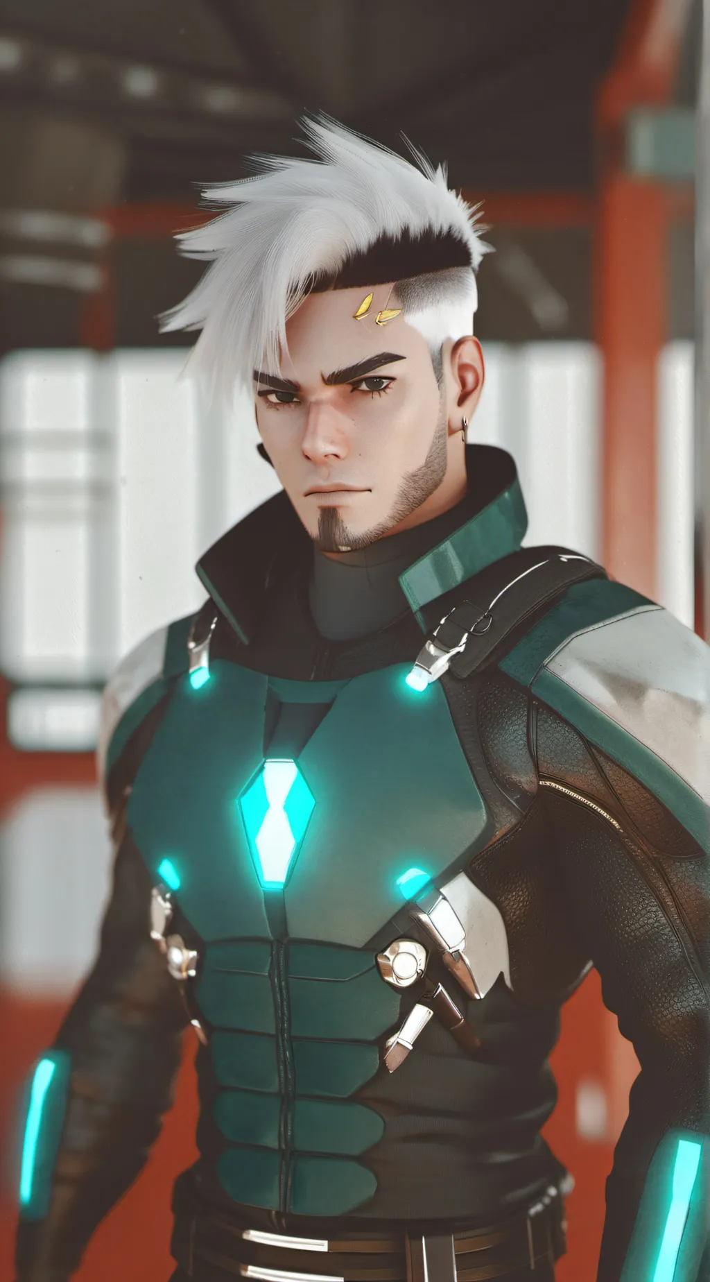 ai character: Shiro background