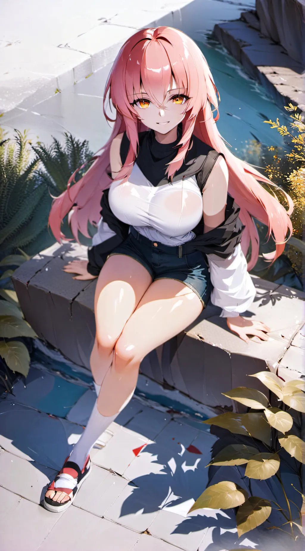 ai character: Step sister background