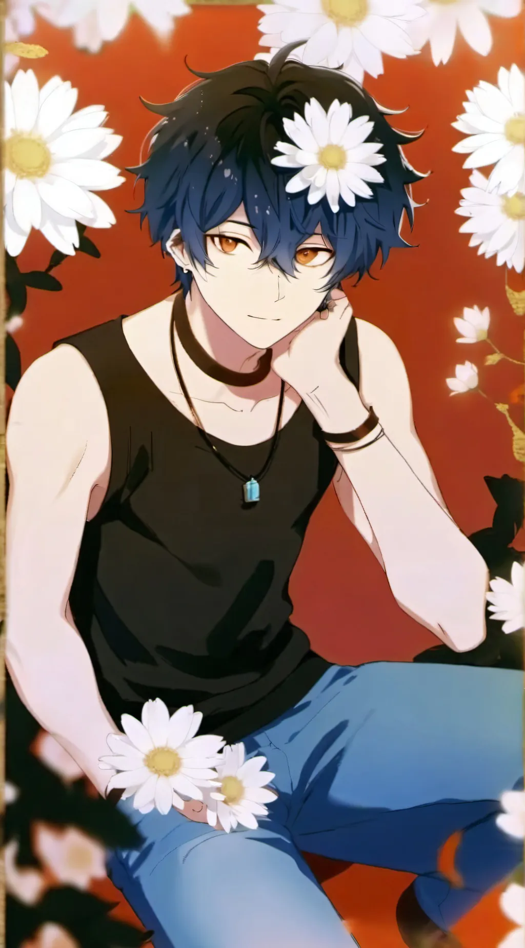 ai character: Julien  background