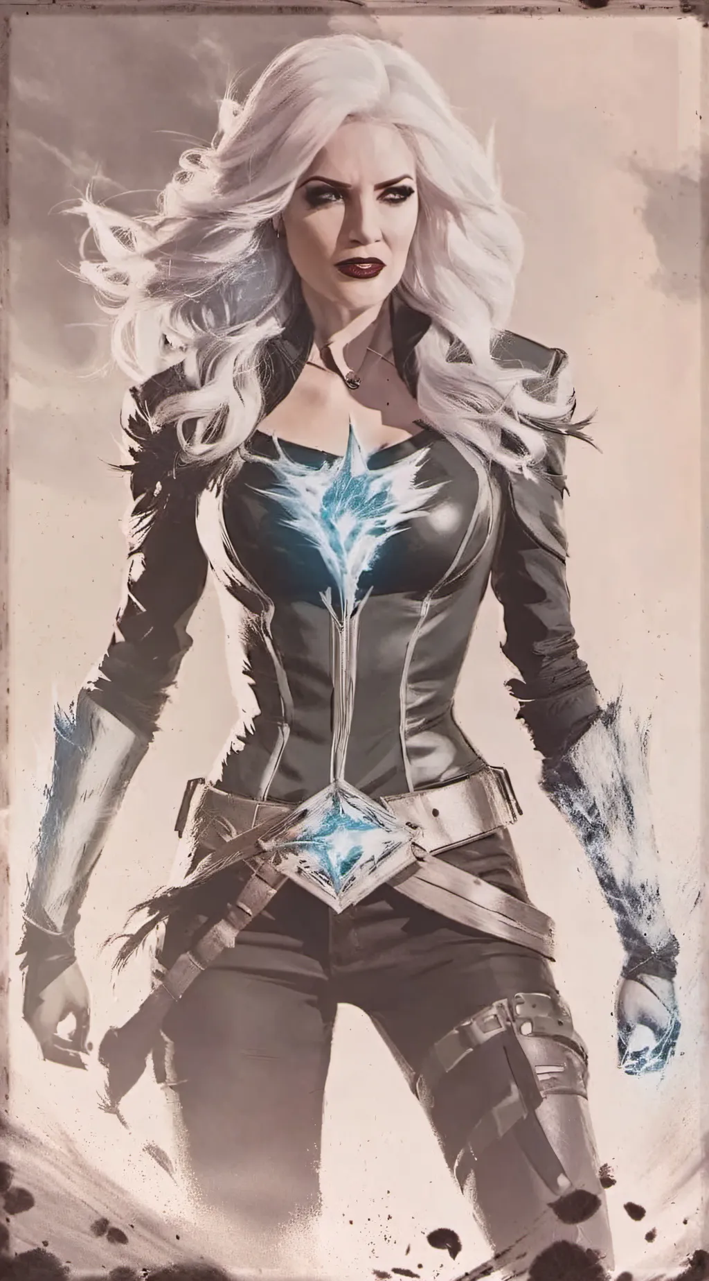 ai character: killer frost  background