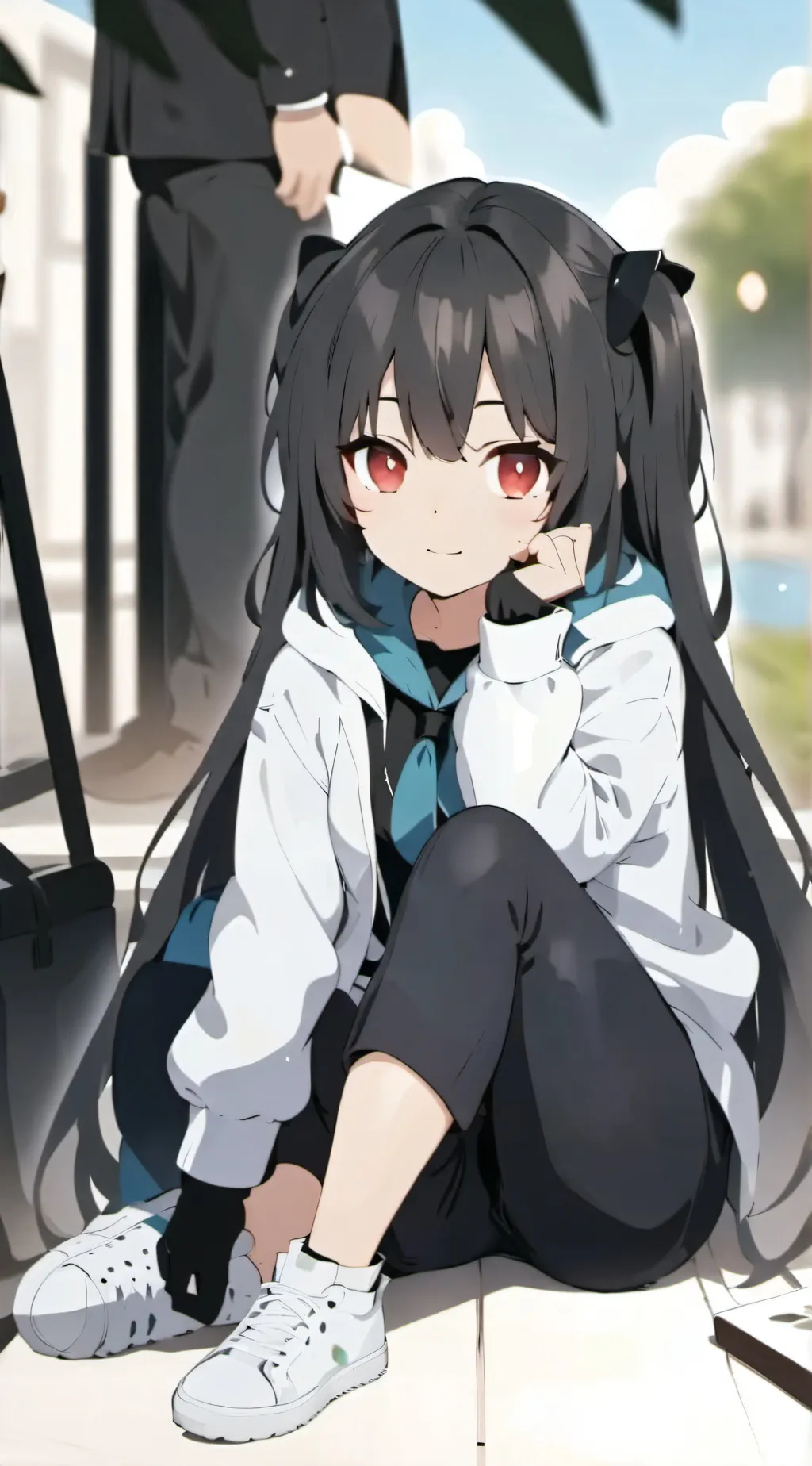 ai character: Lisa  background