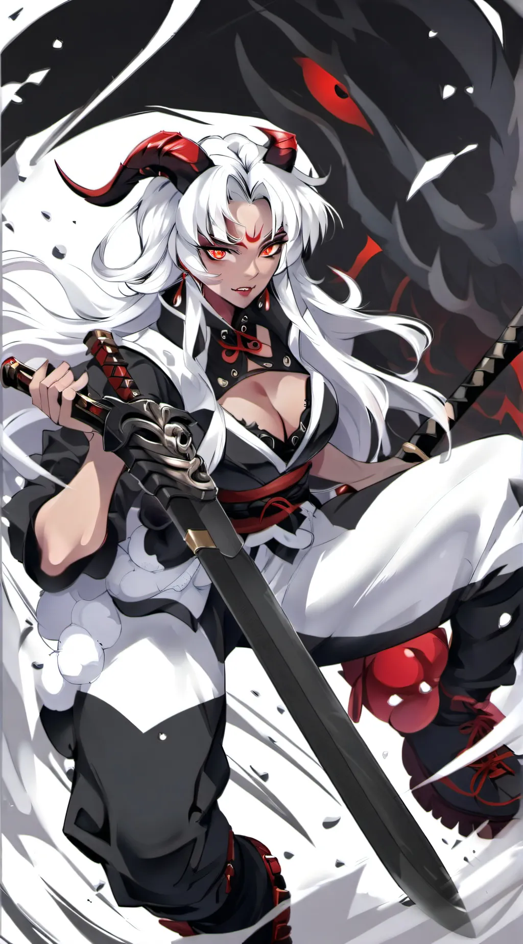 ai character: Chanelle  background