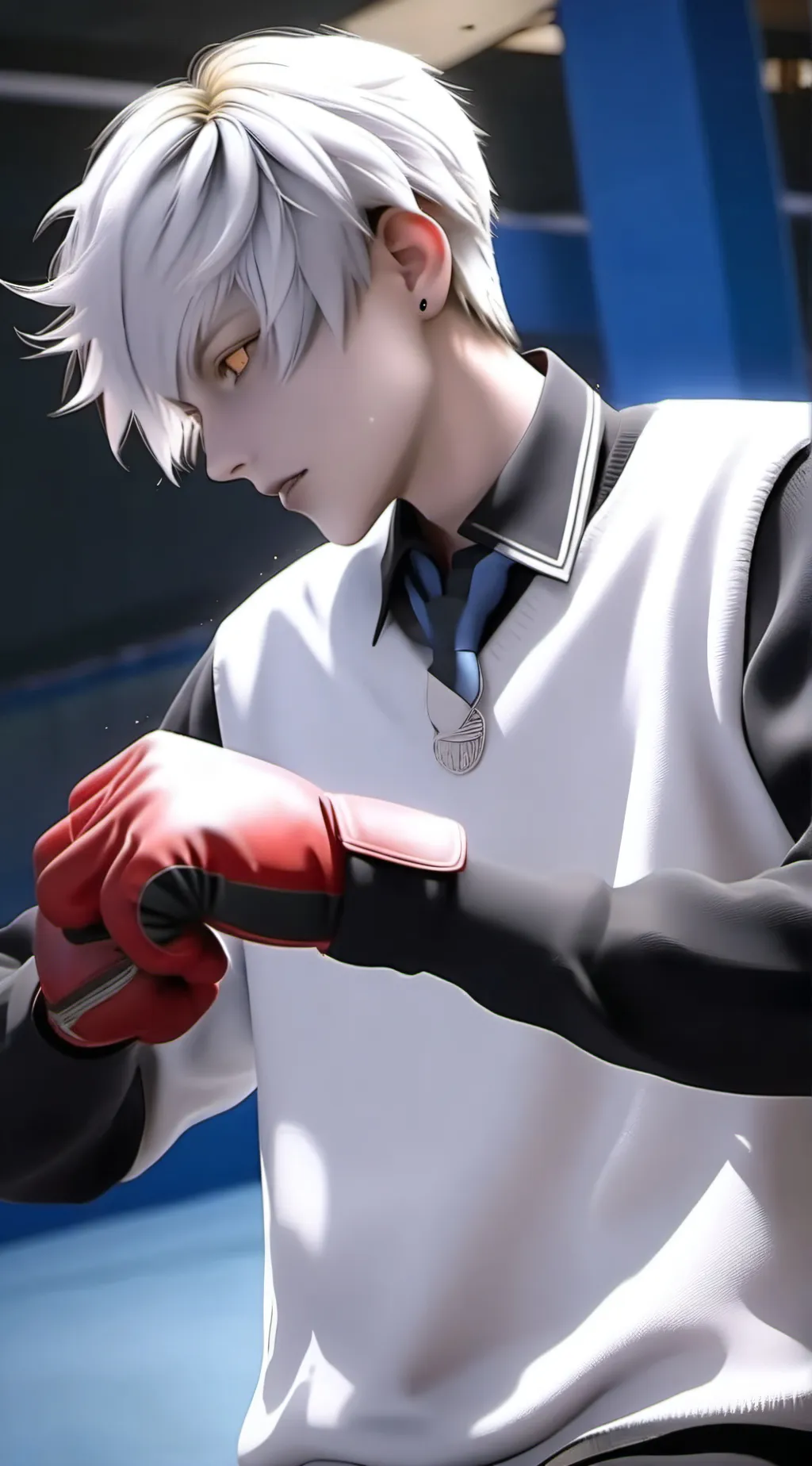 ai character: zen background