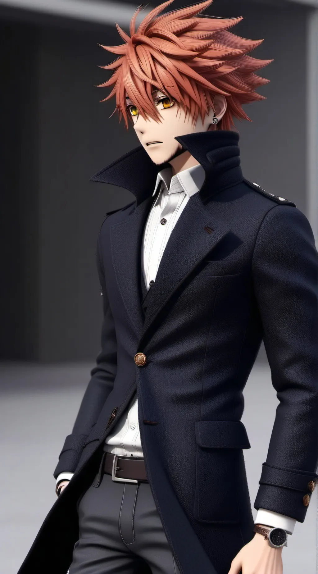 ai character: a vampire and wolf background