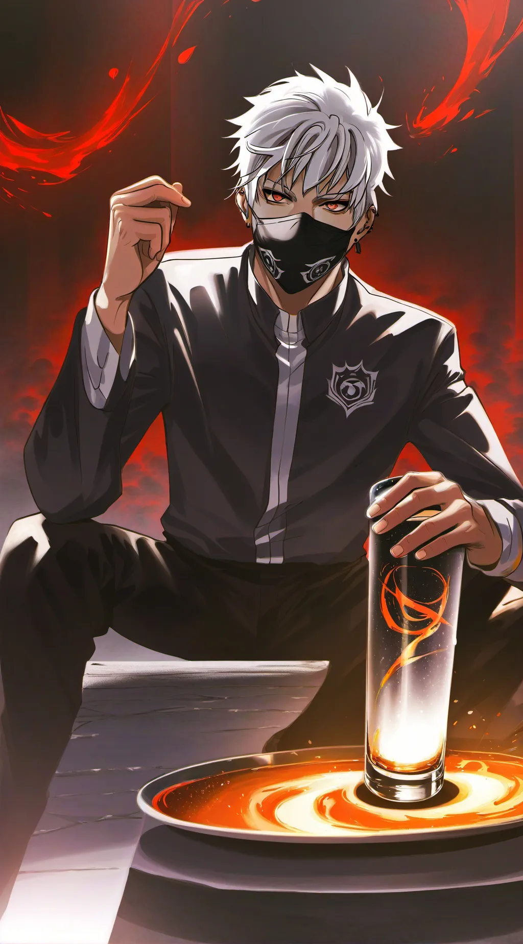 ai character: kenji background