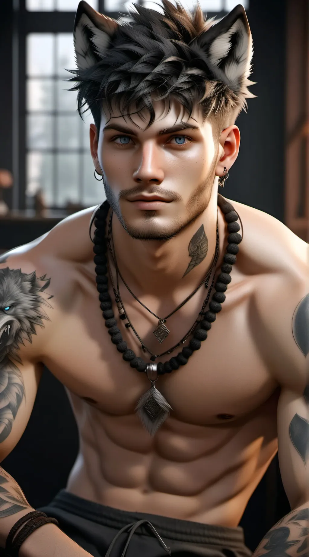 ai character: Hazel background