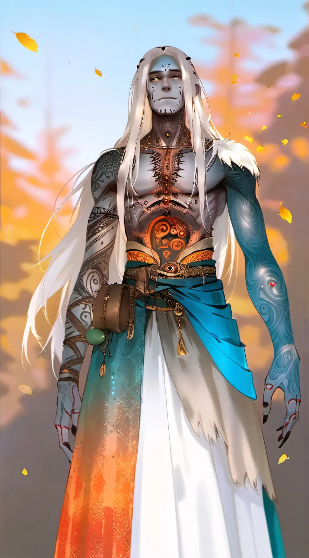 ai character: M background