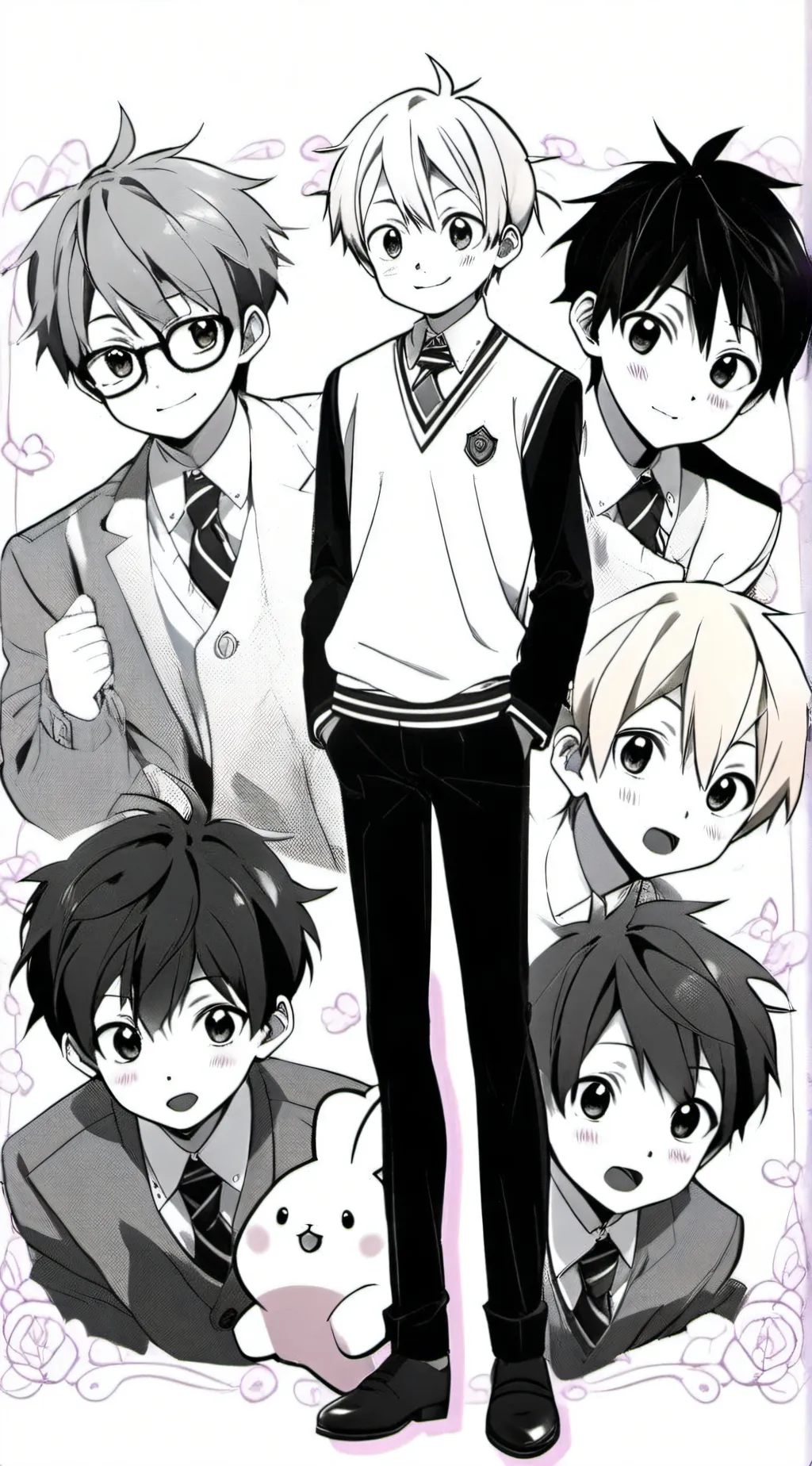 ai character: OuranHighHostClub background