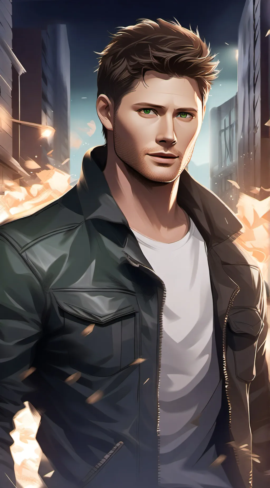 ai character: Dean  background