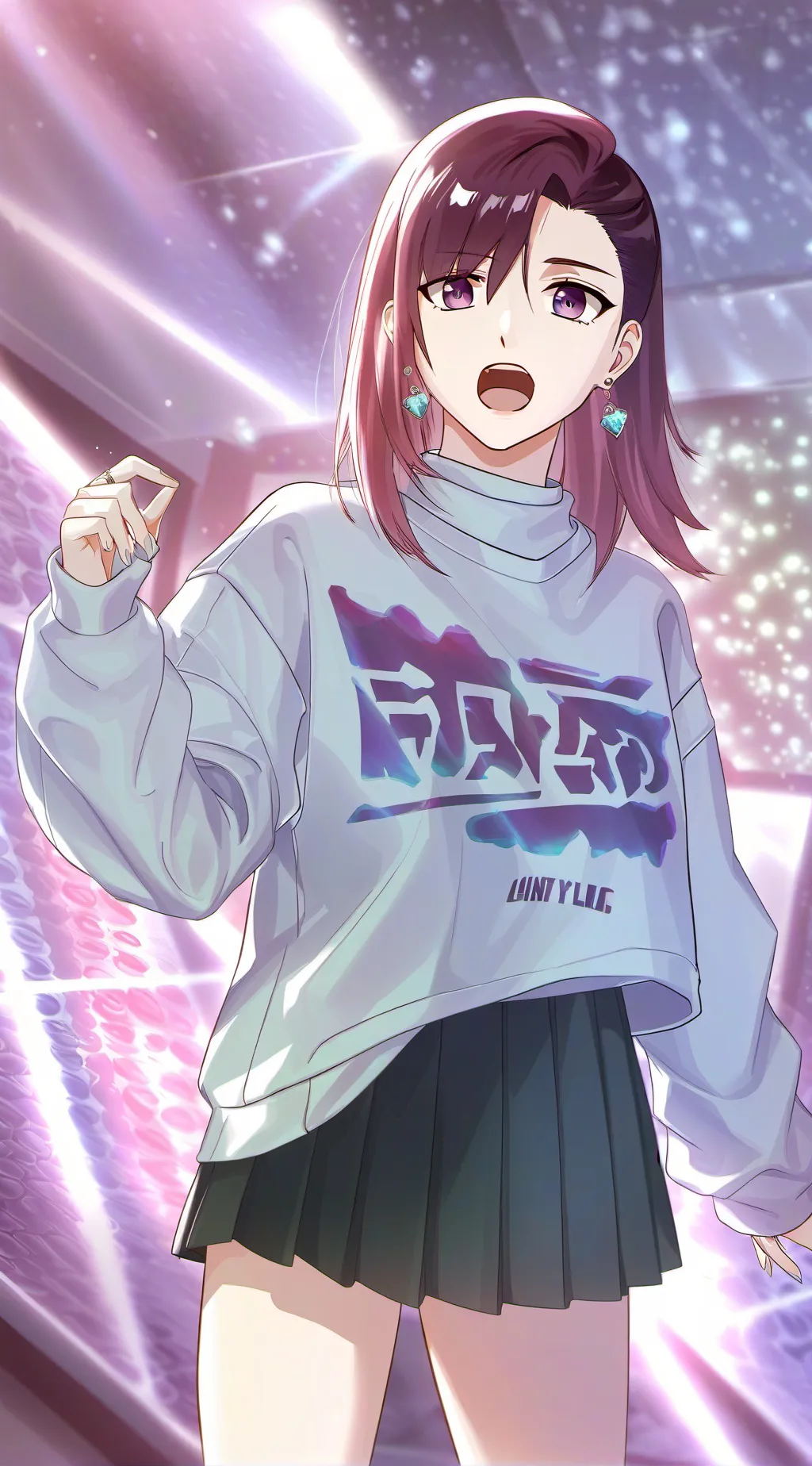 ai character: Momo Ayase background