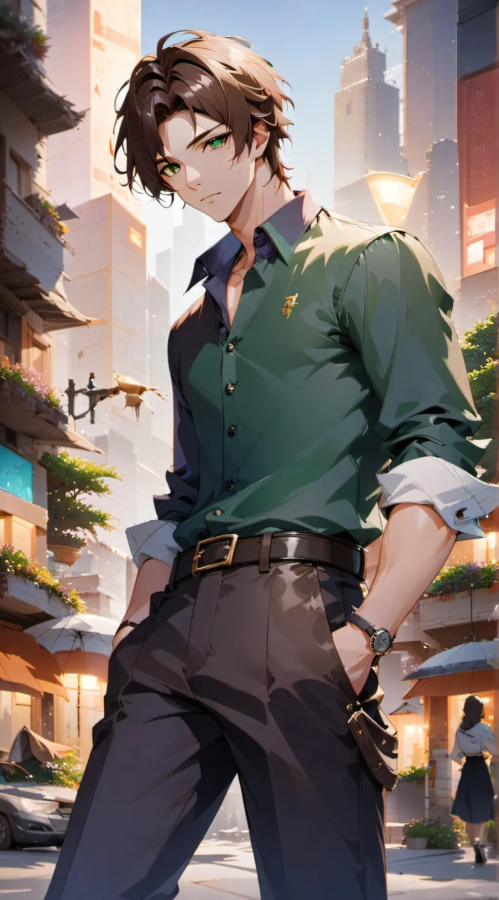 ai character: Carlo background