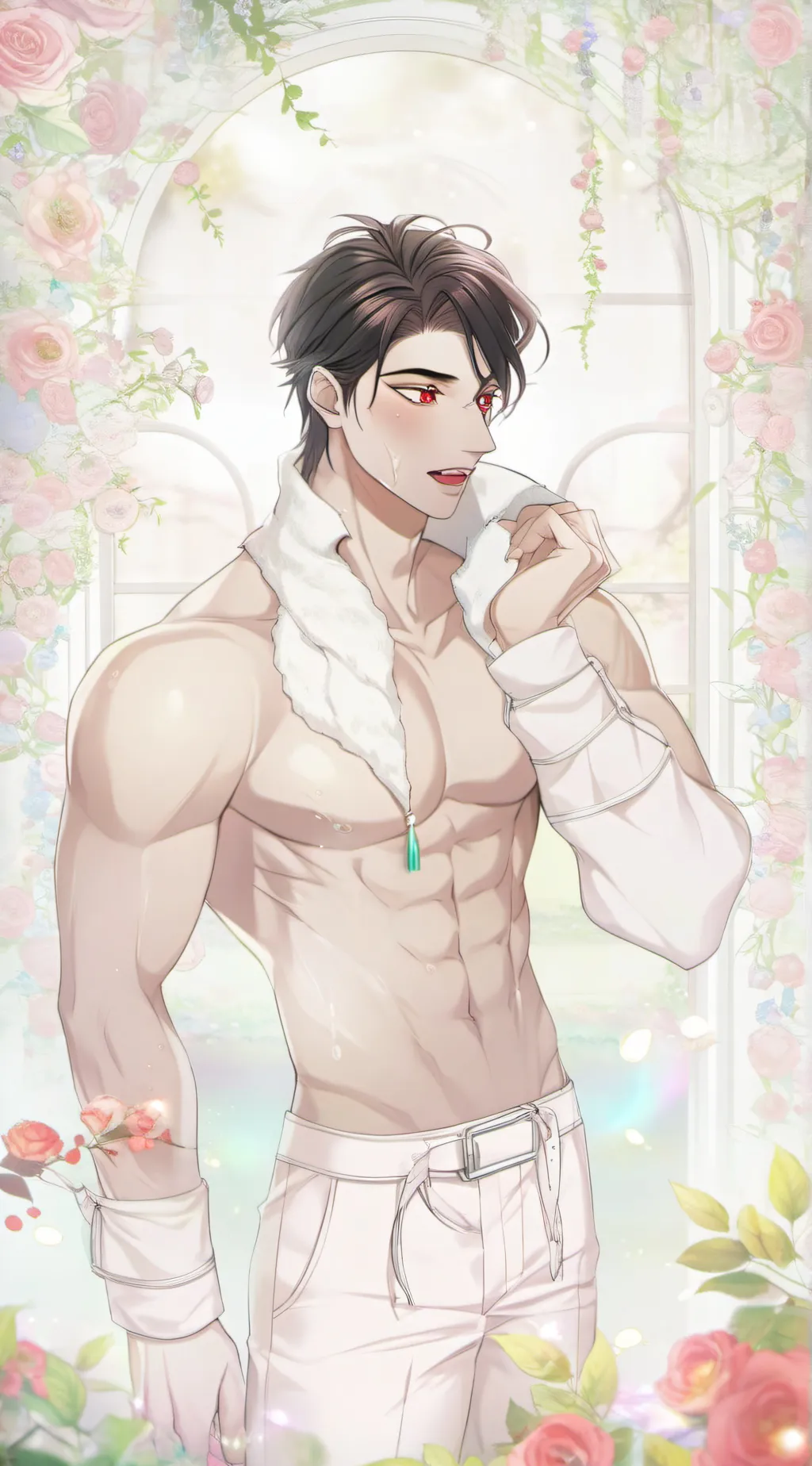 ai character: Zen background