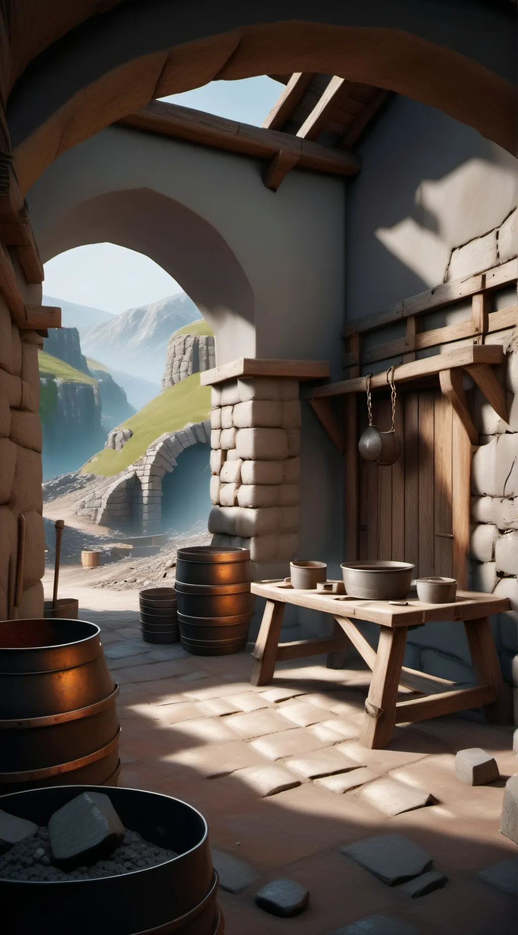 ai character: adventure background