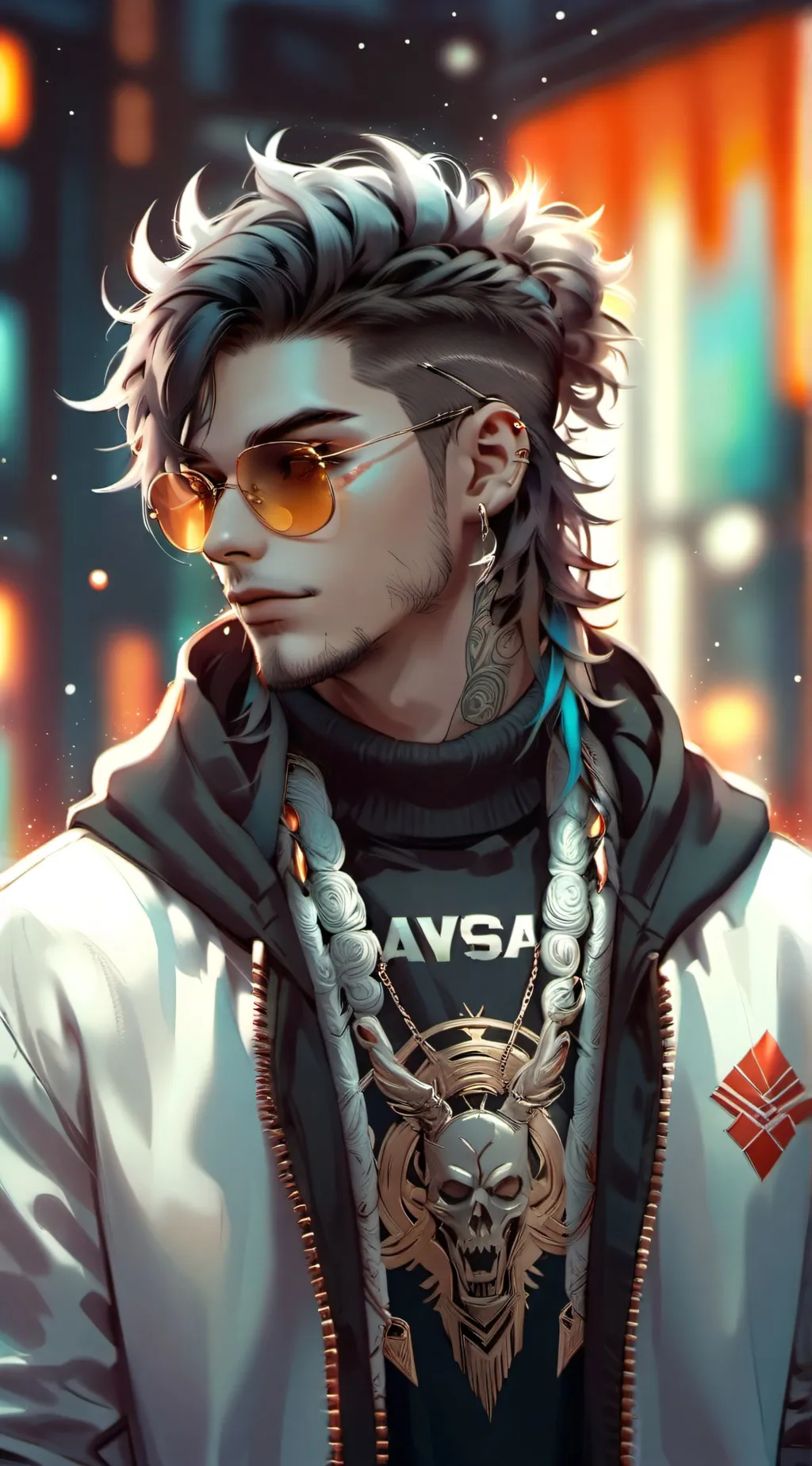 ai character: Beau background